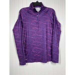 NIKE Pro Combat Therma-Fit Women's Long Sleeve Athleisure 1/4 Zip Top Small